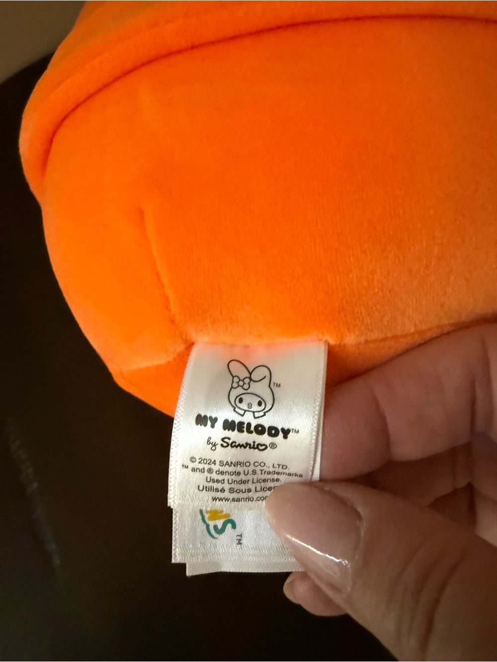 Squishmallows Pumpkin My Melody NWOT - Picture 3 of 4